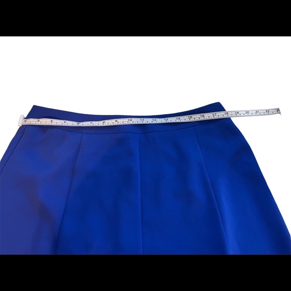 NWT Ann Taylor blue mini skirt size 10P - Picture 9 of 9